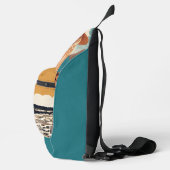 Aangepaste naam Ibiza, Spanje Reisposter Sling Bag (Rechts)
