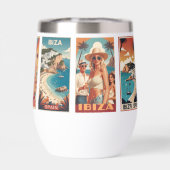Aangepaste naam Ibiza, Spanje Reisposters (Achterkant)