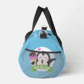 Aangepaste naam Ice Cream Penguin Plunjezak (Rechts)