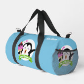 Aangepaste naam Ice Cream Penguin Plunjezak (Rechterhoek)