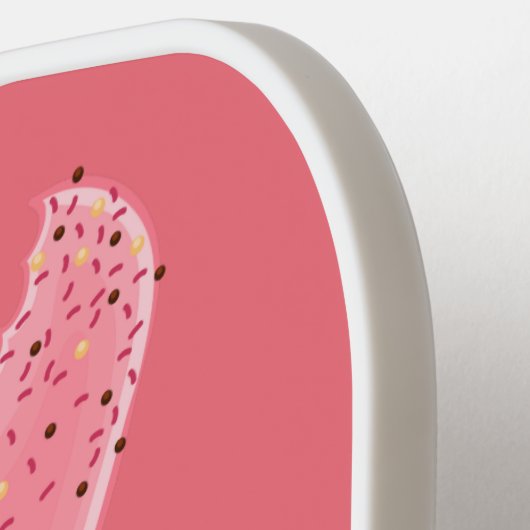 Aangepaste naam Ice Cream Pickleball Paddle (Links Detail)