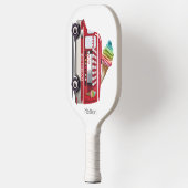 Aangepaste naam Ice Cream Truck Pickleball Paddle (Links)