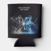 Aangepaste naam Ice Hockey Blikjeskoeler (Voorkant)