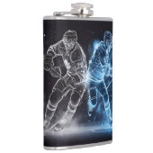 Aangepaste naam Ice Hockey Heupfles (Rechts)