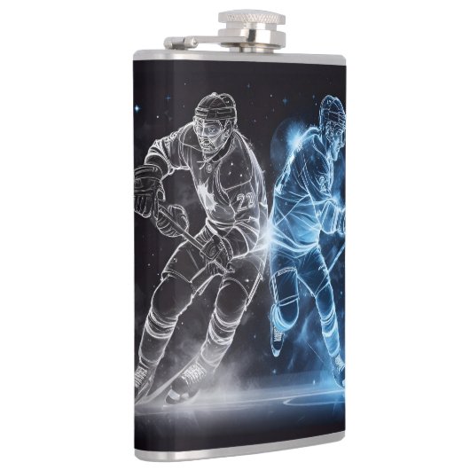 Aangepaste naam Ice Hockey Heupfles (Rechts)