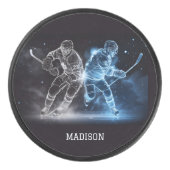 Aangepaste naam Ice Hockey Hockey Puck (Voorkant)