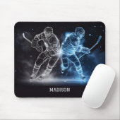 Aangepaste naam Ice Hockey Muismat (Met muis)