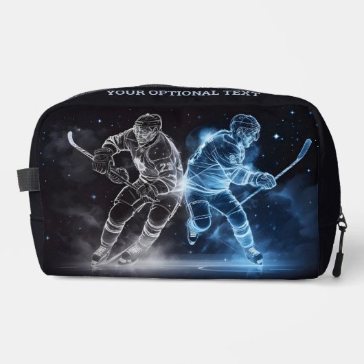 Aangepaste naam Ice Hockey Toilettasje (Voorkant)