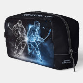 Aangepaste naam Ice Hockey Toilettasje (Rechterhoek)