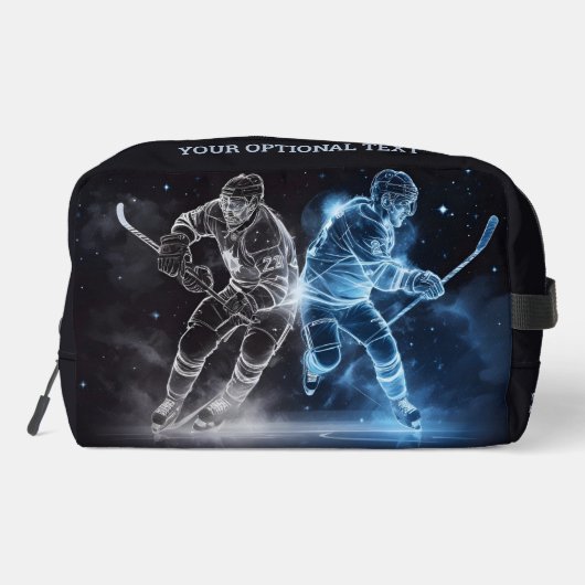 Aangepaste naam Ice Hockey Toilettasje (Achterkant)