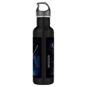 Aangepaste naam Ice Hockey Waterfles (Achterkant)