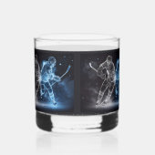 Aangepaste naam Ice Hockey Whisky Glas (Rechts)