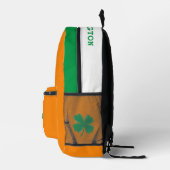 Aangepaste naam Ierland Bedrukte Rugzak (Rechts)