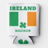 Aangepaste naam Ierland Blikjeskoeler (Voorkant)