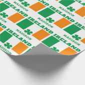 Aangepaste naam Ierland Cadeaupapier (Hoek)