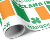 Aangepaste naam Ierland Cadeaupapier (Rol Hoek)