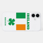 Aangepaste naam Ierland iPhone Hoesje (Achterkant horizontaal)