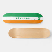 Aangepaste naam Ierland Persoonlijk Skateboard (Horizontaal)