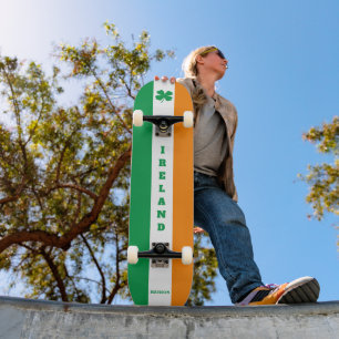 Aangepaste naam Ierland Persoonlijk Skateboard