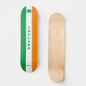 Aangepaste naam Ierland Persoonlijk Skateboard (Voorkant)