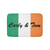 Aangepaste naam Ierse vlag bmt Badmat (Voorkant)