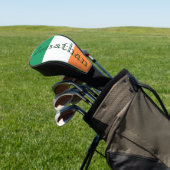 Aangepaste naam Ierse vlag DCT Golfheadcover (Insitu)