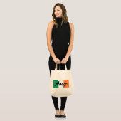 Aangepaste naam Ierse vlag gtcnt Tote Bag (Voorkant (model))