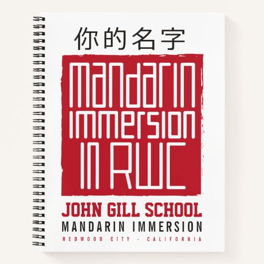 Aangepaste naam in het boek van de Nota van Chines (Voorkant)