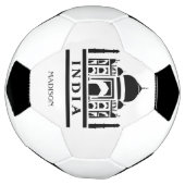 Aangepaste naam INDIA Voetbal (Gedraaid)