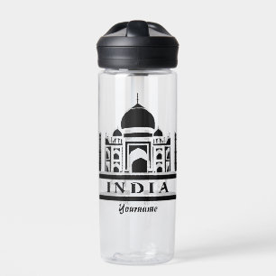 Aangepaste naam INDIA Waterfles