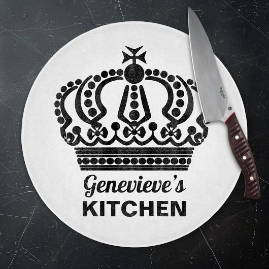 Aangepaste naam ingewikkelde kroon snijplank