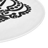 Aangepaste naam ingewikkelde kroon snijplank (Hoek)