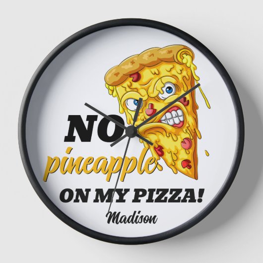 Aangepaste naam & ingrediënt Boze Pizza (Voorkant)
