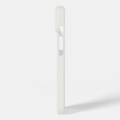 Aangepaste naam Initiaal Monogram Modern Minimalis Case-Mate iPhone Case (Achterkant / Links)