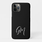 Aangepaste naam Initialen gepersonaliseerd in twee Case-Mate iPhone Case (Achterkant)