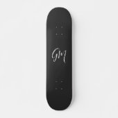 Aangepaste naam Initialen gepersonaliseerd in twee Persoonlijk Skateboard (Voorkant)