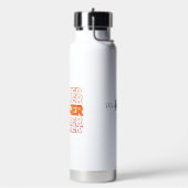 Aangepaste naam & initialen zomer waterfles (Links)