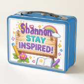 Aangepaste naam Inspirerende citaat Unisex (Achterkant)