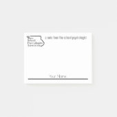 Aangepaste naam Iowa School Psych. Assoc. post-its Post-it® Notes (Voorkant)