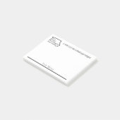Aangepaste naam Iowa School Psych. Assoc. post-its Post-it® Notes (Schuin)