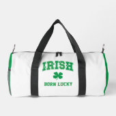 Aangepaste naam Irish Born Lucky Plunjezak (Achterkant)