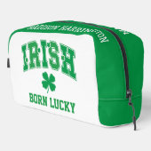 Aangepaste naam Irish Born Lucky Toilettasje (Rechterhoek)