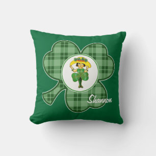 Aangepaste naam. Irish Princess Gift Kussens