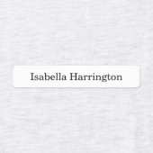 Aangepaste naam Iron-On stof kleding Labels (Design 1)