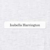 Aangepaste naam Iron-On stof kleding Labels (Design 2)