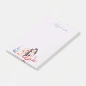 Aangepaste naam is gepersonaliseerd girale Post-it Post-it® Notes (Schuin)