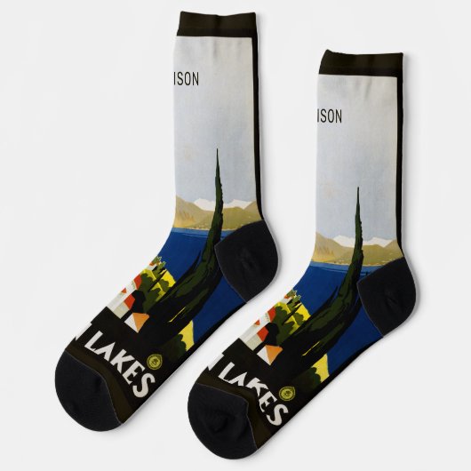 Aangepaste naam Italiaanse merken Sokken (Links)