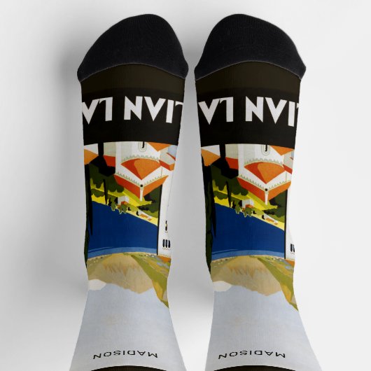 Aangepaste naam Italiaanse merken Sokken (Top)