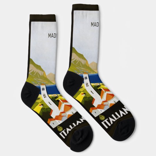 Aangepaste naam Italiaanse merken Sokken (Rechts)
