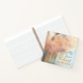 Aangepaste Naam Jaar Mam Leven Waterverf Moedersch Notitieboek (Binnen)